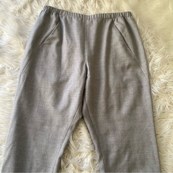 Zero + Maria Cornejo Gabi Grey Wool Jogger Sweatpants Casual Women’s Pants 4 - Picture 3 of 9
